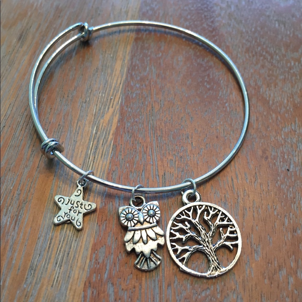 🌸 Handmade bangle bracelet